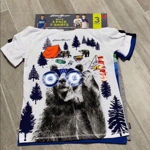 NWT Eddie Bauer boys shirt set